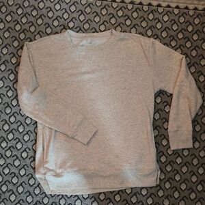 Danskin Light Gray Women's Crewneck Sweatshirt